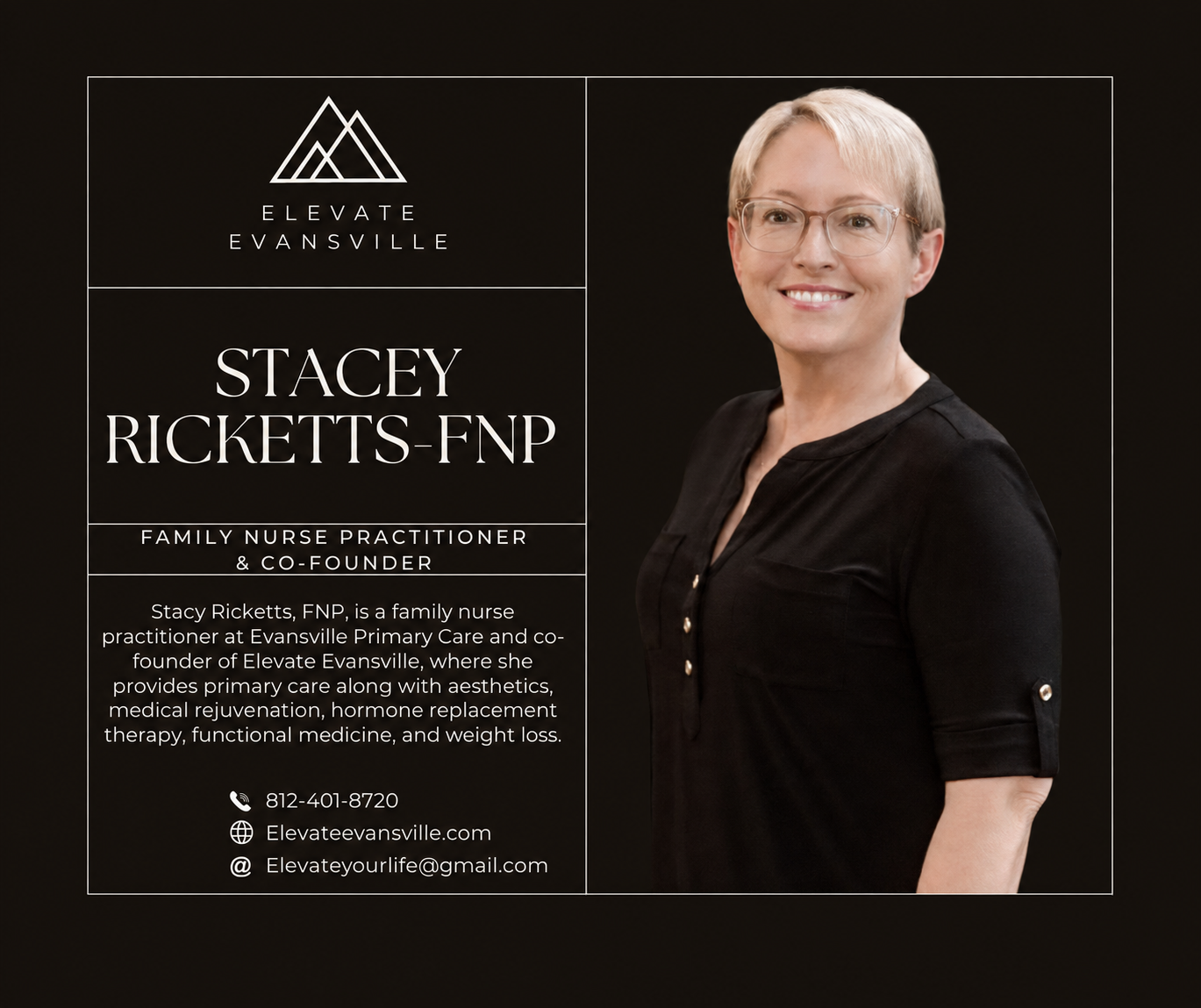Stacey Ricketts, Family Nurse Practitioner at Elevate Evansville